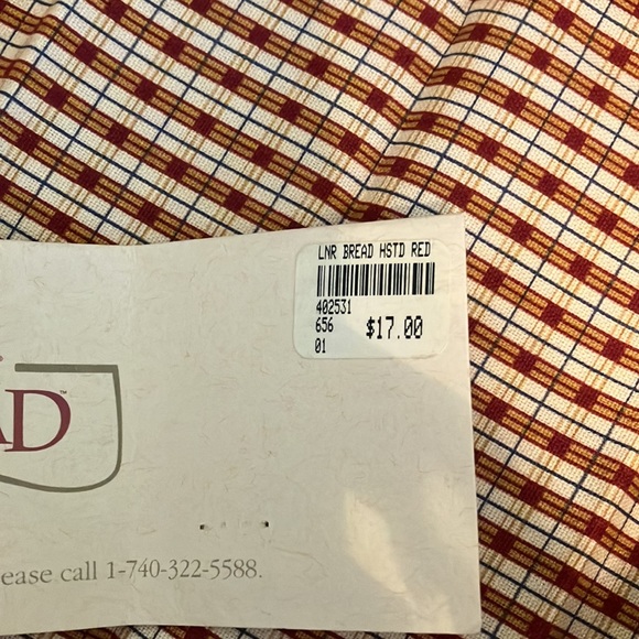 Longaberger Bread Basket Liner - Picture 5 of 5